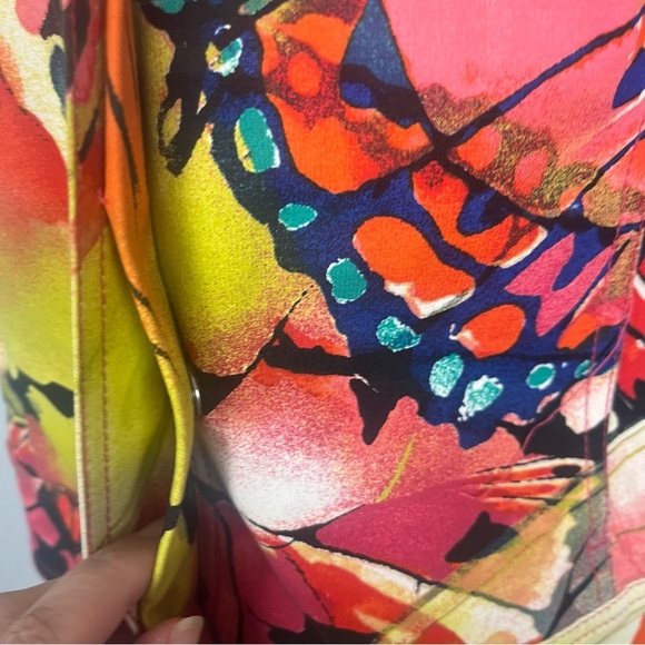 Vintage Chico’s Butterfly Lightweight Jacket Women’s size small-4 / Chico 0 - Picture 7 of 7